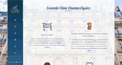 Desktop Screenshot of esthetic-clinic-paris.com